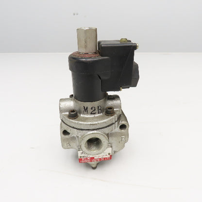 Toyooki Kogyo AD-SL131E-03B 1/2" x 3/8" Port Single Solenoid Valve 100/110V Coil
