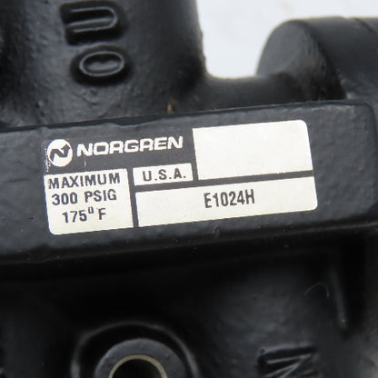 Norgren E1024H 3/2 Single Solenoid Poppet Valve 150 PSI 120V Coil