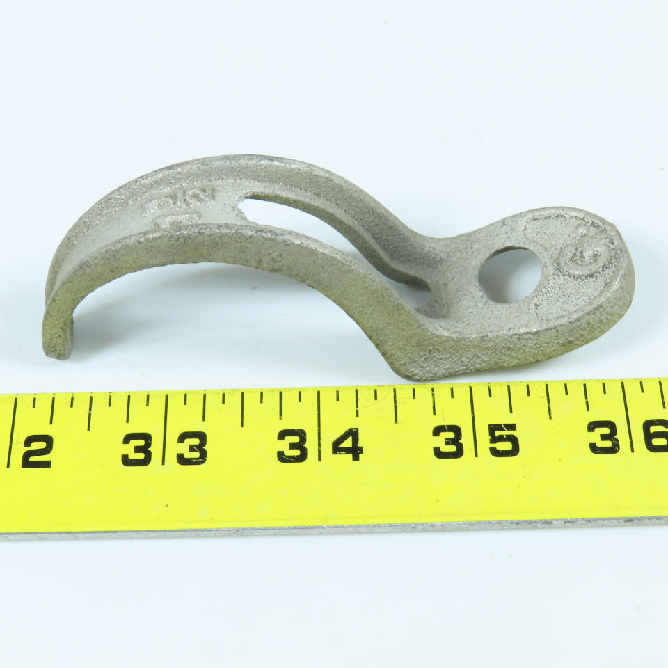 1-1/2" Malleable Iron One Hole Conduit Strap Lot of 10