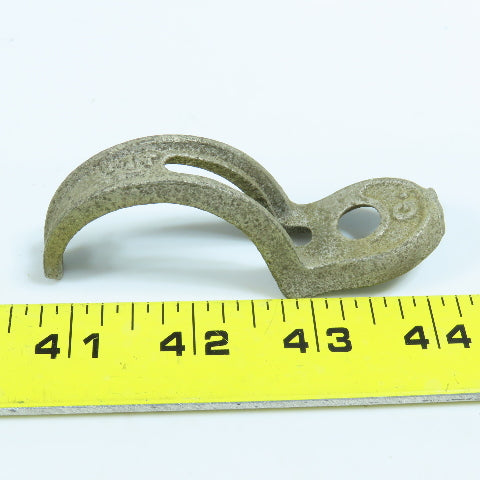 1-1/4" Malleable Iron One Hole Conduit Strap Lot of 15