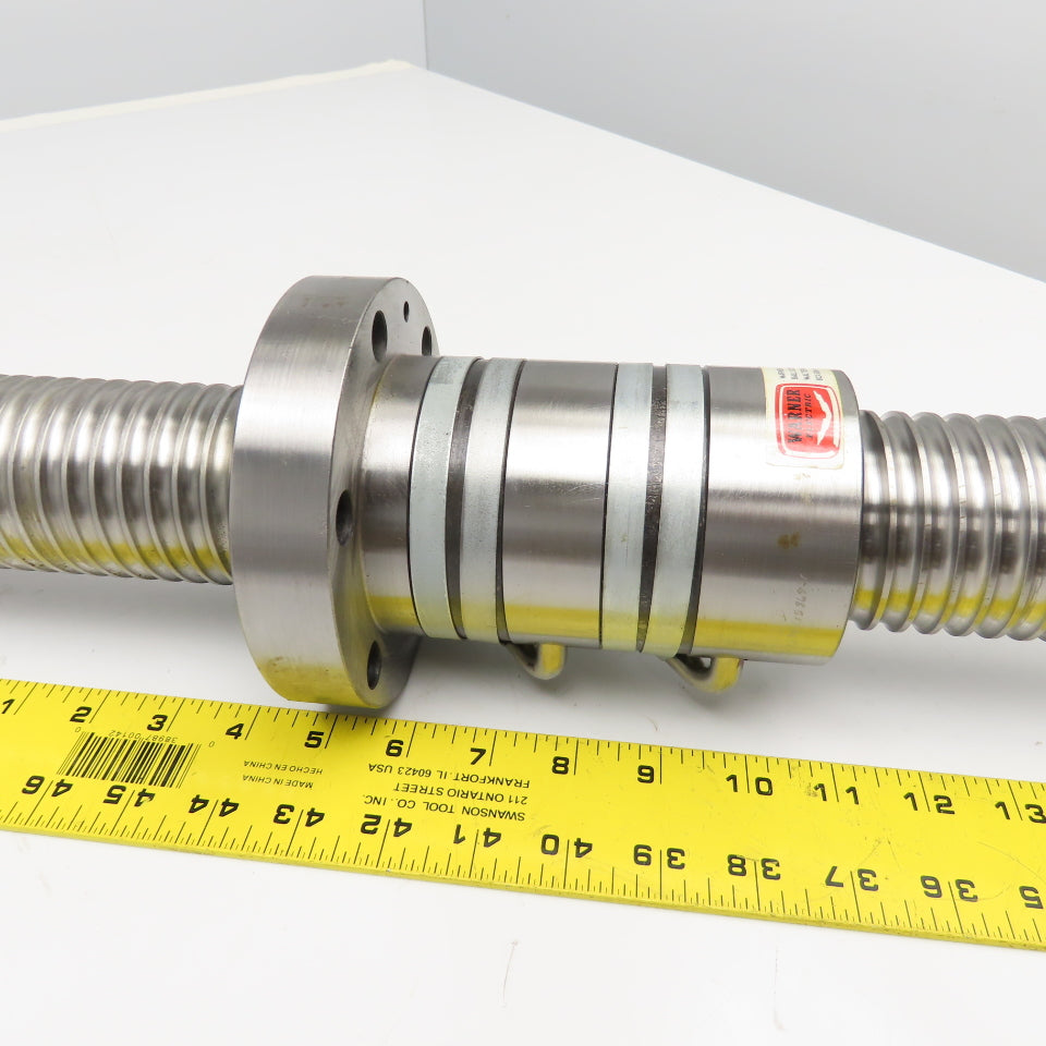 Warner Electric 63mm Ball Screw & Nut 8mm Pitch Single Start 1100mm Screw Length