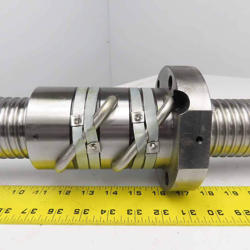 Warner Electric 63mm Ball Screw & Nut 8mm Pitch Single Start 1100mm Screw Length