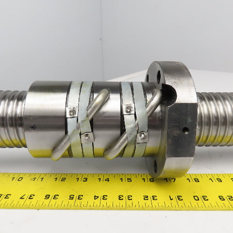 Warner Electric 63mm Ball Screw & Nut 8mm Pitch Single Start 1100mm Screw Length