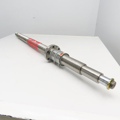 Warner Electric 63mm Ball Screw & Nut 8mm Pitch Single Start 1100mm Screw Length