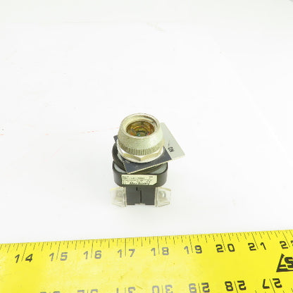 Allen Bradley 800T-24HGH17KB6AX 24VAC Illuminated Selector Switch Needs Switch