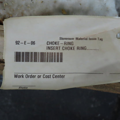 92-E-06 Insert Choke Ring 20" ID  x 27" OD x 5-3/4" H  x 3-1/2 Wall Thickness