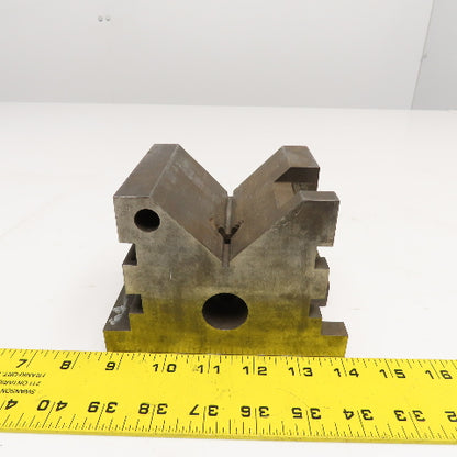 2" x 4" Wide  x 4" Tall Hardened Steel V Block Workholding
