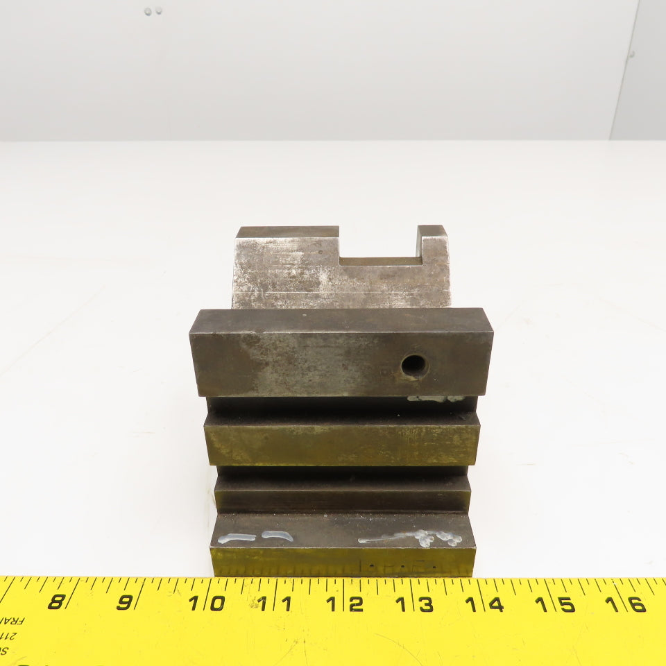 2" x 4" Wide  x 4" Tall Hardened Steel V Block Workholding