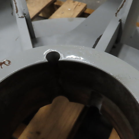 X60CW 91-A-04 40" OD Turbine Centrifugal Blower Impeller Wheel 8 Blade 15-1/2" W