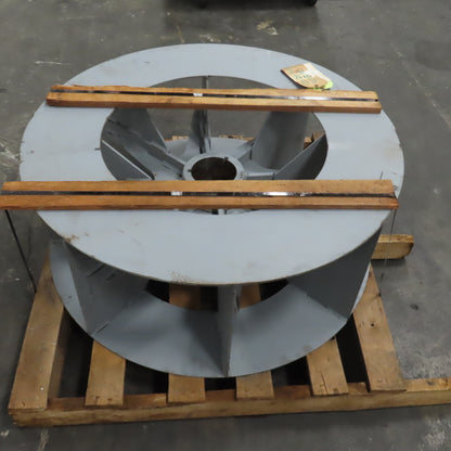 X60CW 91-A-04 40" OD Turbine Centrifugal Blower Impeller Wheel 8 Blade 15-1/2" W