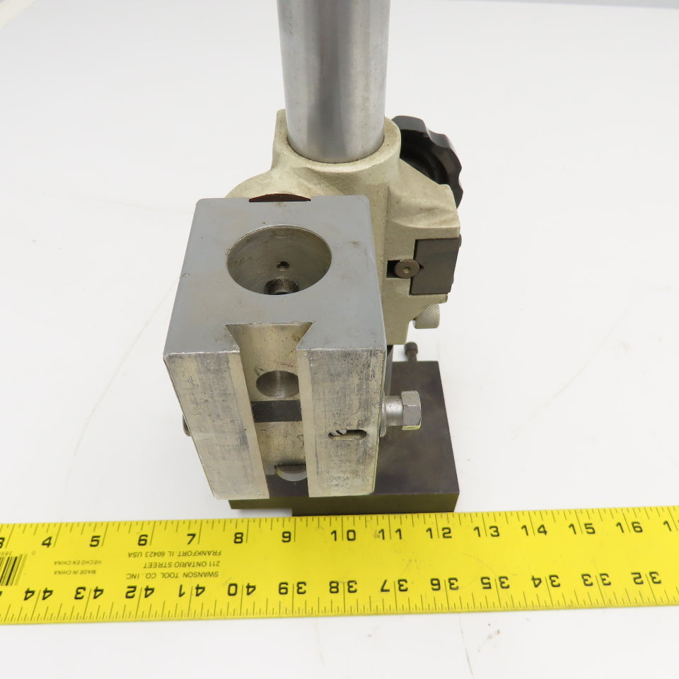 12" Travel Adjustable Height Instrument Inspection Gauge Holder