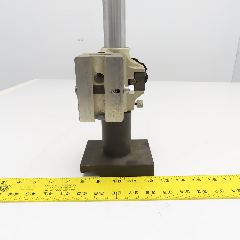 12" Travel Adjustable Height Instrument Inspection Gauge Holder