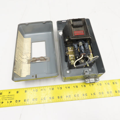 Allen Bradley 2510MBG2 600V 3Ph 5Hp Manual Motor Starter LOTO W/ Indicator