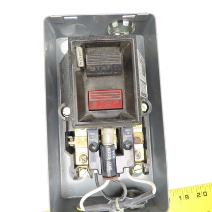 Allen Bradley 2510MBG2 600V 3Ph 5Hp Manual Motor Starter LOTO W/ Indicator