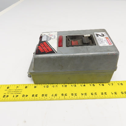 Allen Bradley 2510MBG2 600V 3Ph 5Hp Manual Motor Starter LOTO W/ Indicator