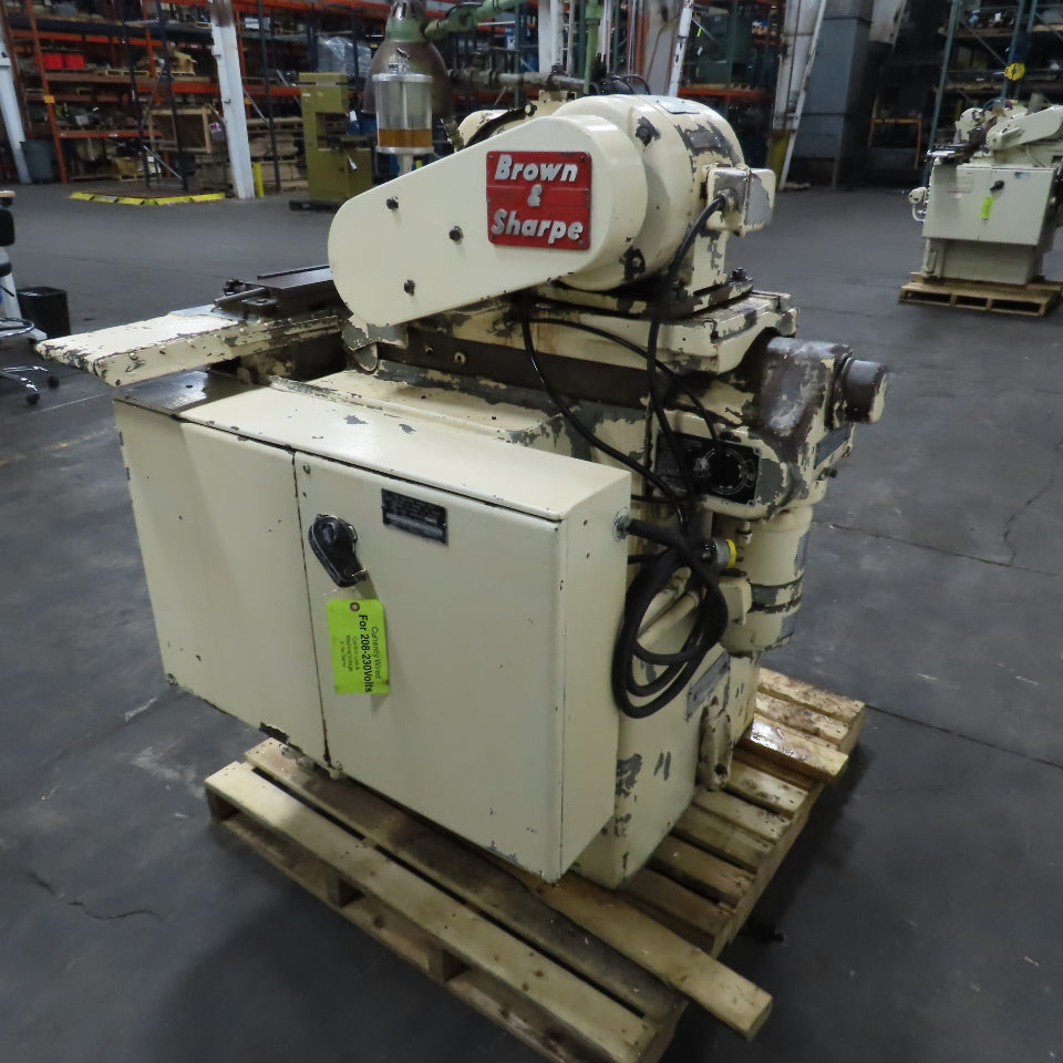 Brown & Sharpe No. 5 Plain Cylindrical Grinding Machine 230/460V 3PH