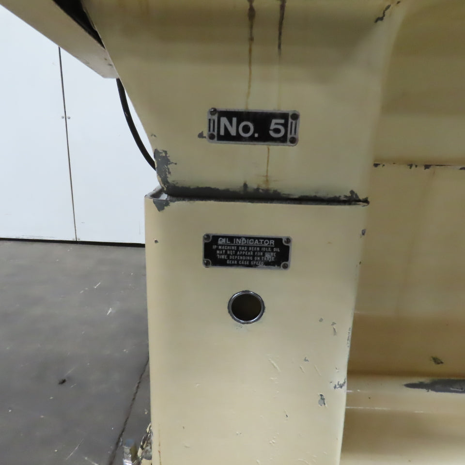 Brown & Sharpe No. 5 Plain Cylindrical Grinding Machine 230/460V 3PH