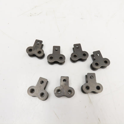 No. 50 Single Row Roller Chain SK1 Style Attachment Connecting Link Lot Of 7