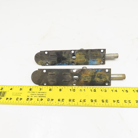 Stanley 8" Vintage Barrel Bolt 9/16" Slide Bolt Lot Of 2