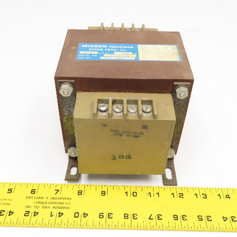 Micron Industries B750 MPU15 208-240/480HV 120LV .750kVa 50/60Hz Transformer