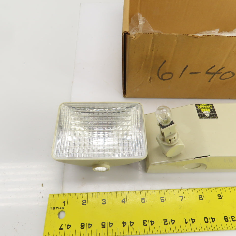 Emergency System 499-6001 Big Beam Laser Emergency Light W/Battery