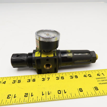 ASCO 34225212 Joucomatic 1/4" NPT Compressed Air Filter Regulator 7-120PSI