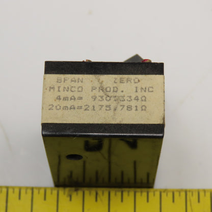 Minco TT111PF1AB Fixed Range Miniature Temptran RTD Transmitter