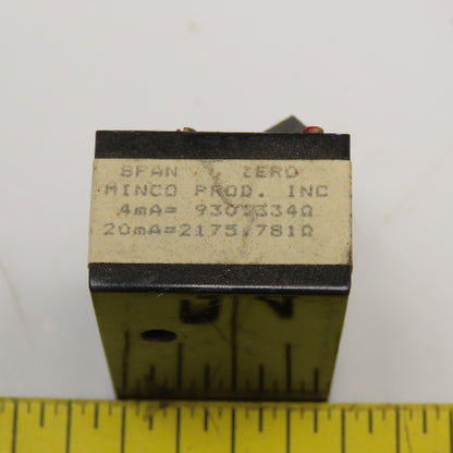 Minco TT111PF1AB Fixed Range Miniature Temptran RTD Transmitter