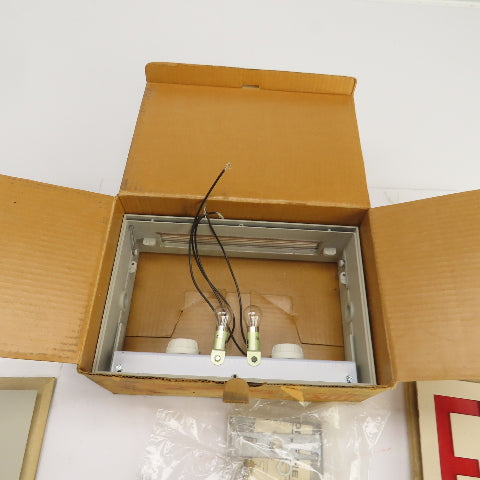 Big Beam U1-RMA-6 Remote Exit Sign Light W/Mount & Arrow 120VAC Or 6/12VDC