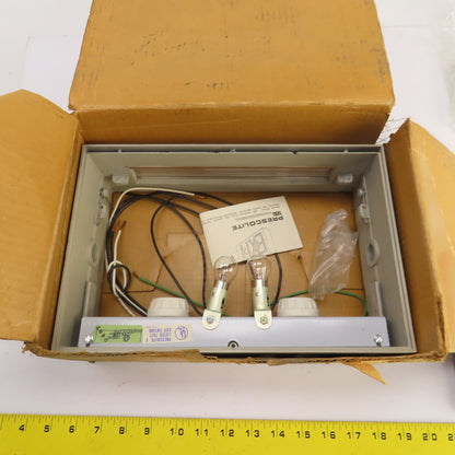 Big Beam U2-RMA-6 Remote Exit Sign Light W/Mount & Arrow 120VAC Or 6/12VDC