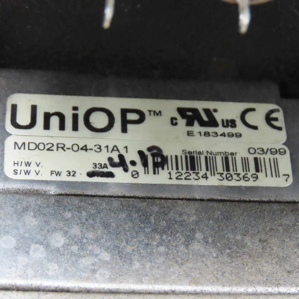 Kobelco KNW 00-B/L UniOp MD02R-04 25Hp Air Compressor Operator HMI Panel