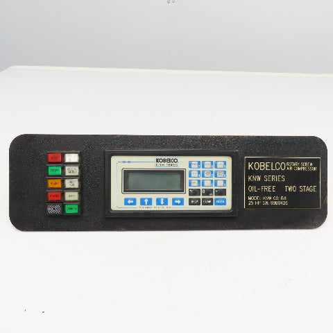 Kobelco KNW 00-B/L UniOp MD02R-04 25Hp Air Compressor Operator HMI Panel