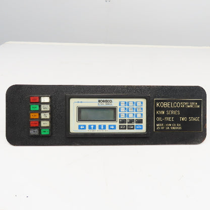 Kobelco KNW 00-B/L UniOp MD02R-04 25Hp Air Compressor Operator HMI Panel