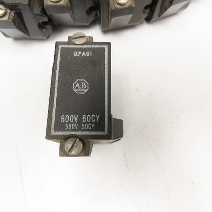 Allen Bradley 87A81 87A288 (7) Contactor Coils 480V (1) 600V 50/60Hz Lot Of 8