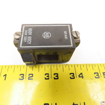 Allen Bradley 87A81 87A288 (7) Contactor Coils 480V (1) 600V 50/60Hz Lot Of 8