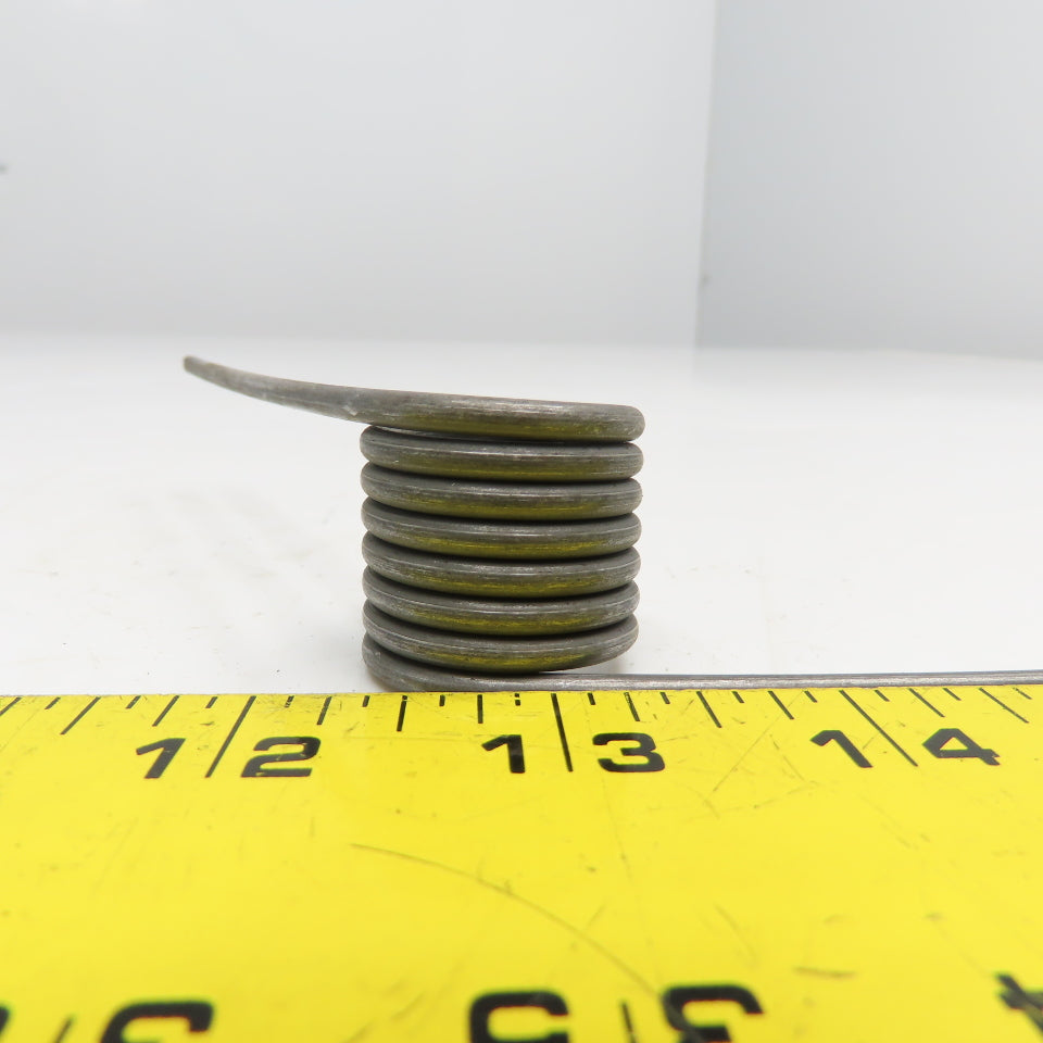 Torsion Spring 50° Deflection 1/8" Wire 7 Coil 4" Leg Length Lot Of 2