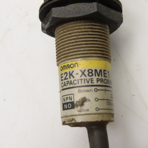 Omron E2K-X8ME1 Inductive Proximity Sensor 12-24VDC Lot of 2
