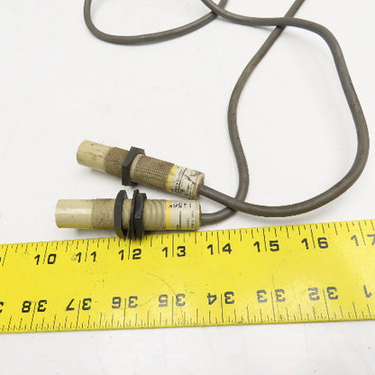 Omron E2K-X8ME1 Inductive Proximity Sensor 12-24VDC Lot of 2