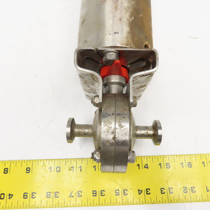Topline Tri Clamp Style Sanitary Stainless Steel Butterfly Valve 1/2" Parts