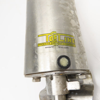 Topline Tri Clamp Style Sanitary Stainless Steel Butterfly Valve 1" Parts