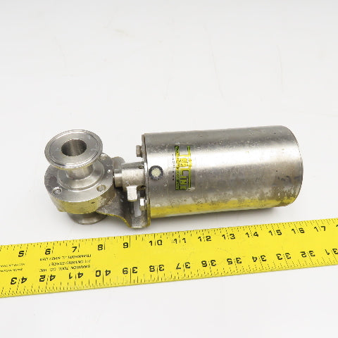 Topline Tri Clamp Style Sanitary Stainless Steel Butterfly Valve 1" Parts