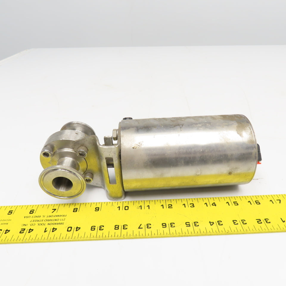 Topline Tri Clamp Style Sanitary Stainless Steel Butterfly Valve 1" Parts