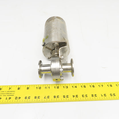 Topline Tri Clamp Style Sanitary Stainless Steel Butterfly Valve 1" Parts
