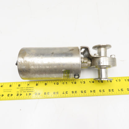 Topline Tri Clamp Style Sanitary Stainless Steel Butterfly Valve 1" Parts