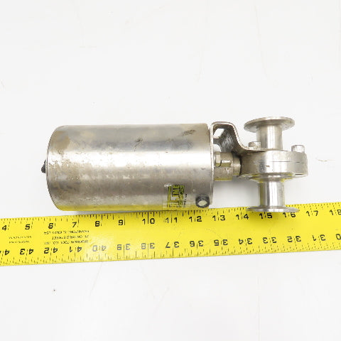 Topline Tri Clamp Style Sanitary Stainless Steel Butterfly Valve 1" Parts