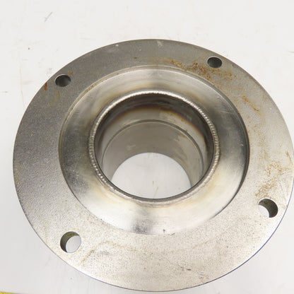 3" Sanitary C-Face Stainless Steel Adaptor Flange For Use With Raised Face