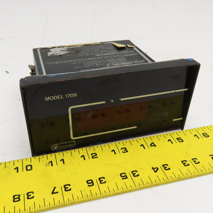 Power Instruments Model 1709 115/230V Panel Tachometer