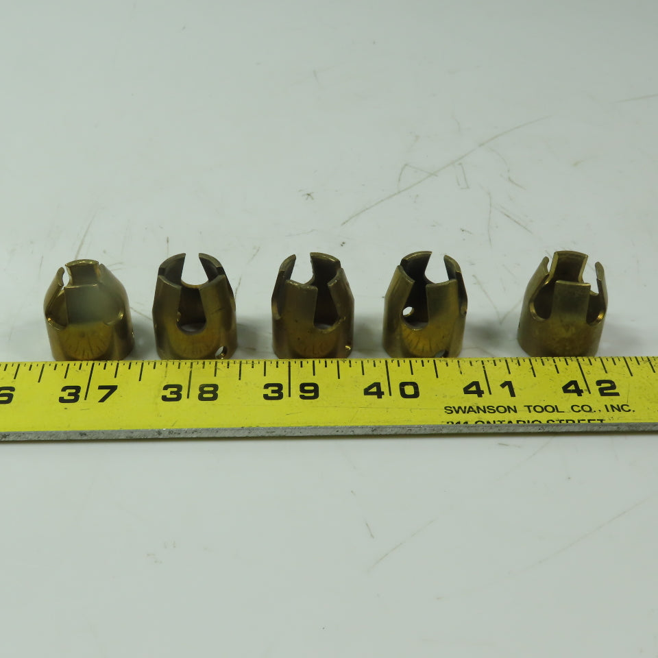 Hanlon Equipment FG375 3/8" Ferrule Grip Stud Welder Accessories Lot of 5
