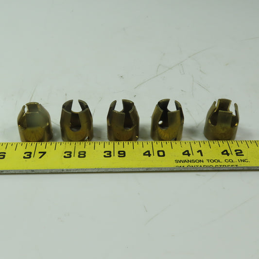 Hanlon Equipment FG375 3/8" Ferrule Grip Stud Welder Accessories Lot of 5