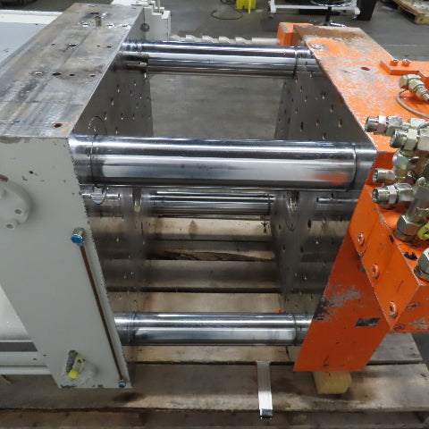 Krauss Maffei KM 150-390-55C2 4-Post Injection Molding Platen Assembly 150 Ton